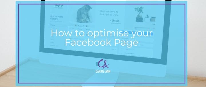 How to optimise your Facebook page