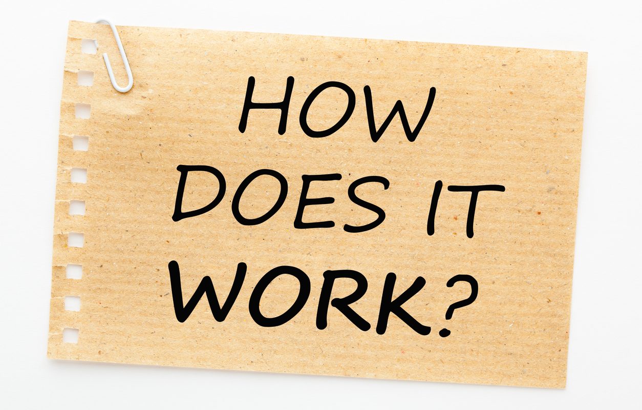 sign saying how does seo work?